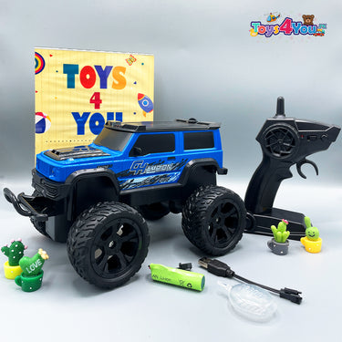 RECHARGEABLE RC & APP CONTROL SMOKE JEEP